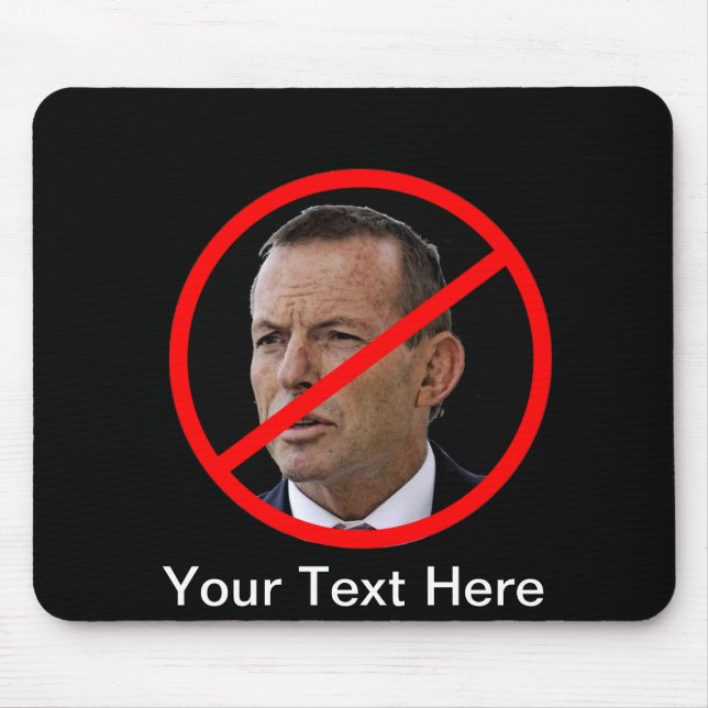 Anti Tony Abbott Musmatta (Framsidan)