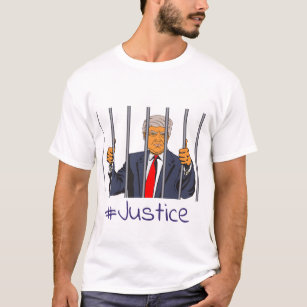 Anti trumf, Donald i arrest bak pubrättvisa T Shirt
