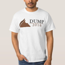 Anti-Trumf för presidentskjorta (dumpa | 2016),