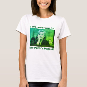 Anti-Trumf Putins T-tröja för docka T Shirt