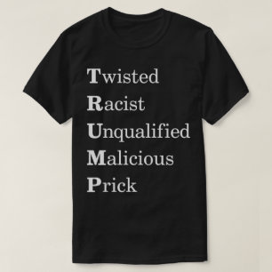 Anti trumfakronym för humor tee shirt