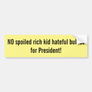 Anti trumfbildekal bildekal