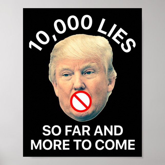 Anti Trump 10  Poster (Framsidan)