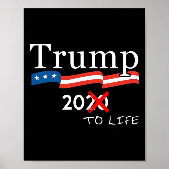 Anti-trump 20 till Life Poster (Framsidan)