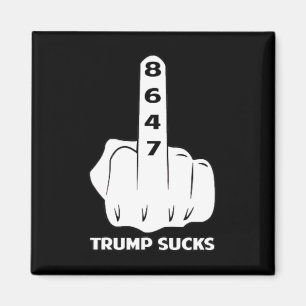Anti-trump 86 47 Retro Impeach 47 Anti-trump Vance Magnet