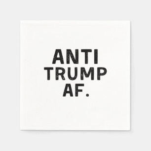 Anti Trump AF Amerikansk demokrati Pappersservett
