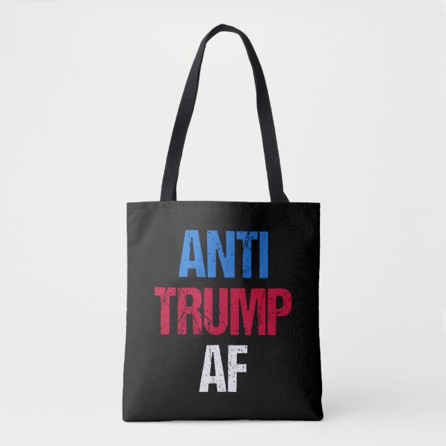 Anti-Trump AF jag Tygkasse (Framsida)