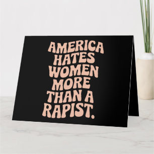 Anti-Trump Anti MAGA Protest Feminist Activist Kort