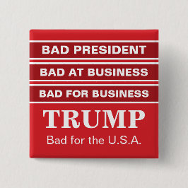 Anti-Trump Bad Business President Vote Blue Knapp