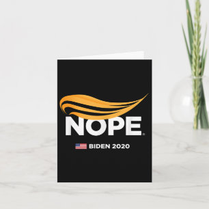 Anti-trump, Biden 2020, Trump Nope, Trump No. Kort