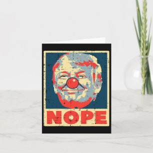 Anti Trump Clown Vintage Retro Impeach No Donald Kort