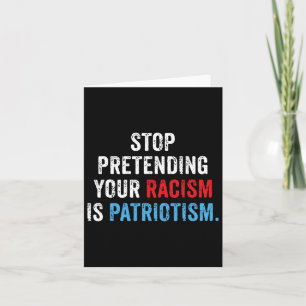 Anti Trump Co-Uni-vuxna Anti-Racam Kort