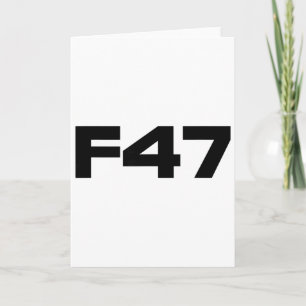 Anti Trump F47 Kollektion Djärv Motstå Projekt 202 Kort