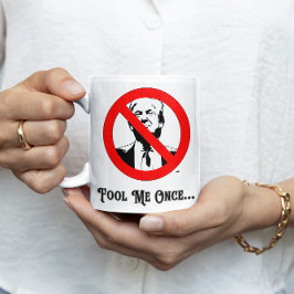 Anti-trump för grovlek för Gång Kaffemugg