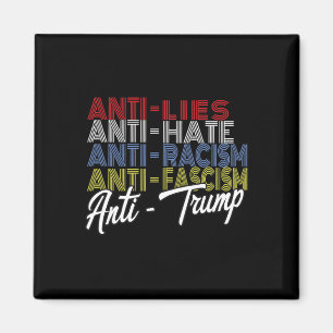 Anti Trump Hate Ligger och fascism Resistent Vote Magnet