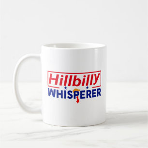 Anti-Trump - Hillbilly Whisperer Parody Coffee Kop Kaffemugg