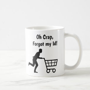 Anti Trump Humor, ID för Livsmedel Sarcasm Kaffemugg
