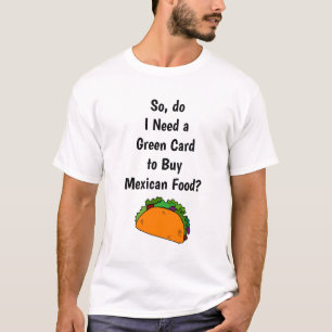 Anti Trump-ID för Livsmedel Humor Sarcastic Shirt T