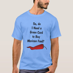 Anti Trump-ID för Livsmedel Humor Sarcastic Shirt T