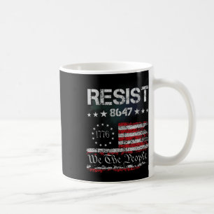 Anti Trump Impeach 47 86 47 Flagga Impeach Trump 8 Kaffemugg