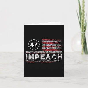 Anti Trump Impeach 47 Trump 47:e presidenten Kort