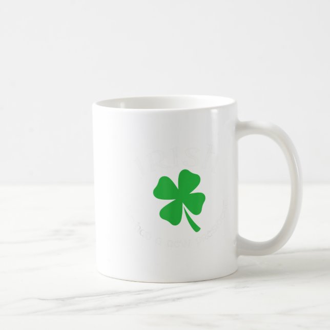 Anti Trump Irish New President Funny St. Patrick's Kaffemugg (Höger)
