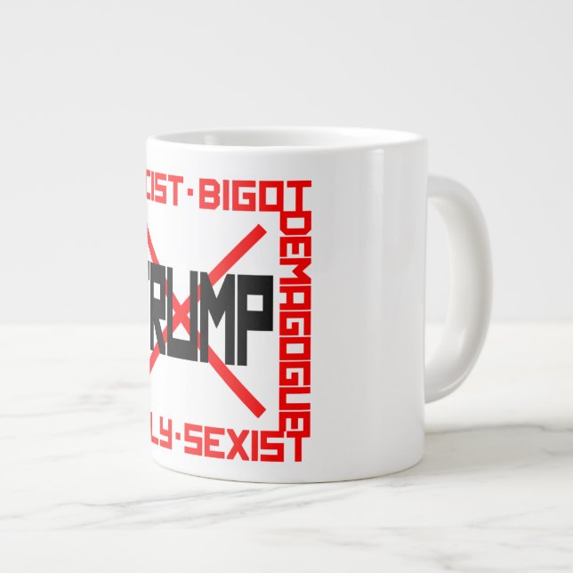 Anti-Trump Jumbo Mugg (Framsida höger)