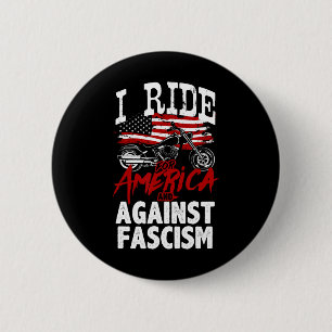Anti Trump MC-motstånd mot fascism demonstration Knapp