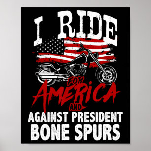 Anti Trump MC-motstånd mot presidentens benspetsar Poster