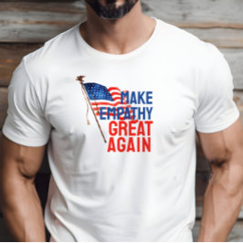 Anti-Trump merch-protest flagga blue T-Shirt