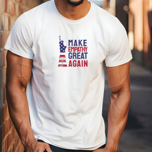Anti-Trump merch-protest flagga blue T-Shirt