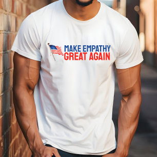 Anti-Trump merch-protest flagga blue T-Shirt