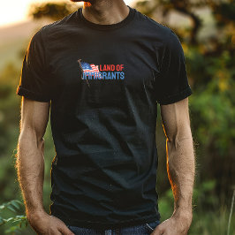 Anti-Trump Merch-protestflagga T-Shirt