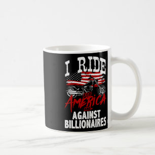 Anti-Trump-motorcyklist Pro-demokrati Motstå Bill Kaffemugg