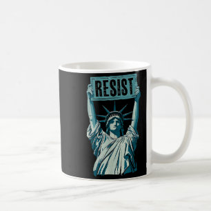 Anti-trump motstå inte min president Anti-trump mo Kaffemugg