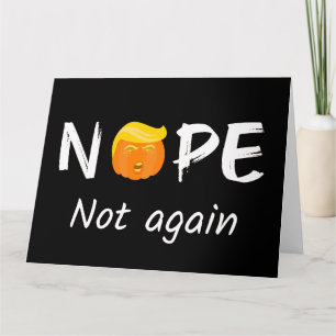 Anti-Trump - Nej, inte igen Halloween Edition II Kort