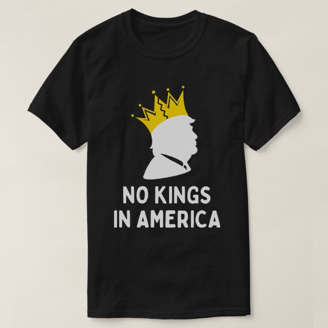 Anti-Trump No Kung in America T Shirt (Design framsida)