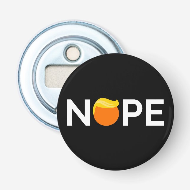 Anti-Trump - Nope Edition Flasköppnare (Framsidan)