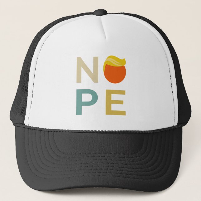 Anti-Trump - Nope Edition III Keps (Framsida)