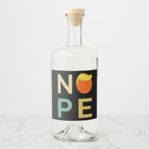 Anti-Trump - Nope Edition III Spritflaskor Etikett