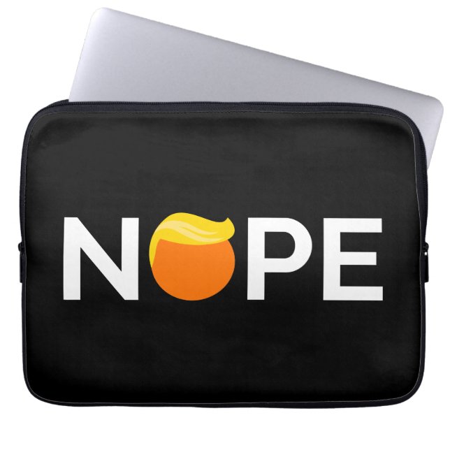 Anti-Trump - Nope Edition Laptop Fodral (Framsidan)