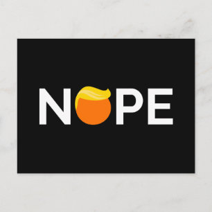 Anti-Trump - Nope Edition Vykort