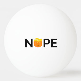 Anti-Trump - Nope Halloween Edition I Pingisboll