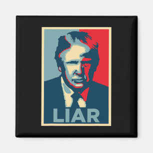 Anti Trump Obama Hopp Plakat Ljuger  Magnet