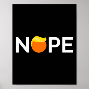 Anti-trump - påve, gift for people against Trump Poster