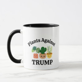 Anti Trump Planterar Trädgård Humor Växt Dam Papa  Mugg