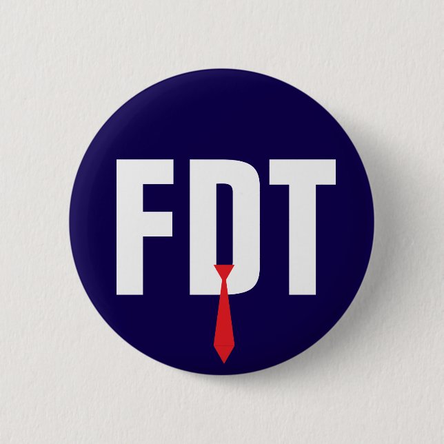Anti-Trump-politisk opinion Knapp (Framsida)