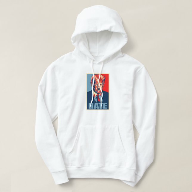 Anti Trump-protest hoodie (Design framsida)