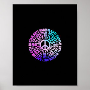 Anti Trump Rasism Fascism Lögner Hat Motstå Rösta Poster