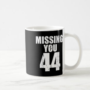 Anti Trump Saknar Dig 44 Pro Obama Design  Kaffemugg